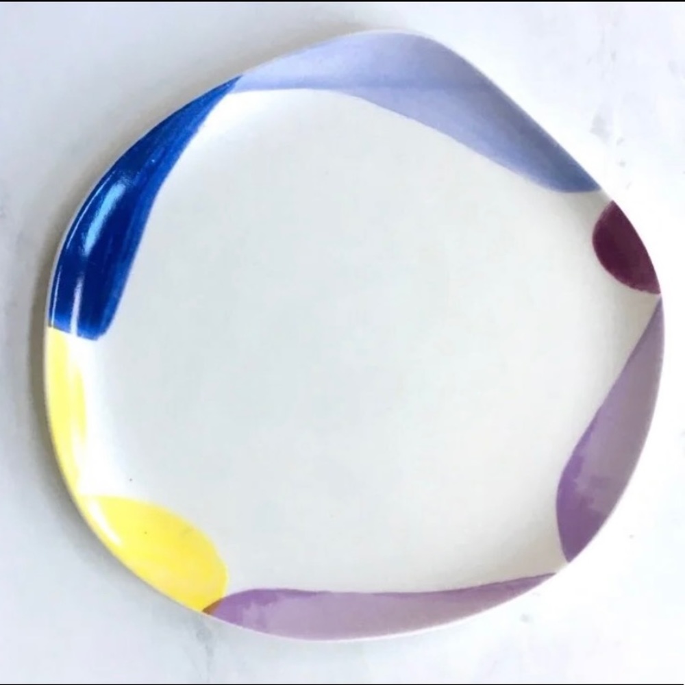 Fringe Studio Decorative Ceramic Dish - Abstract NWT